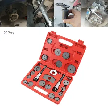

22pcs/set Car Disc Brake Caliper Wind Back Brake Piston Compressor Pad Regulator Tool with Replaceable Brake Piston