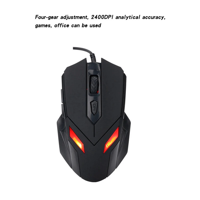 G5 Проводная игровая мышь USB 6 кнопок 2400 dpi Бесшумная оптическая компьютерная мышь геймер Мыши для ПК ноутбук игра