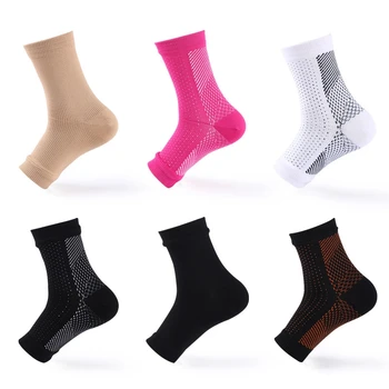 Enkel Ondersteuning Sport Ankle Brace Protector Nylon Mouw Hak Cover Fitness Sport Veiligheid Sportkleding Accessoires