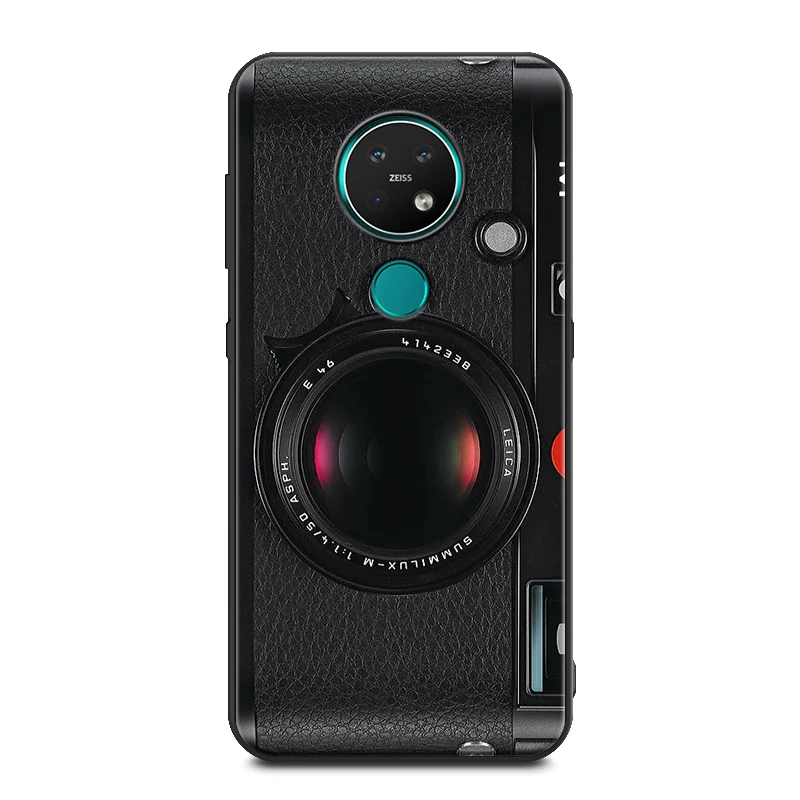 Auroras чехол для телефона для nokia 7,2 полностью защитный мягкий чехол Ретро камера геймпад шаблон чехол для nokia 7,2 чехол - Цвет: Pattern 5