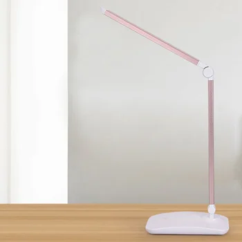 

LED Foldable Touch Control Desk Lamp Adjustable Light Level Desk Light(Rose Gold)