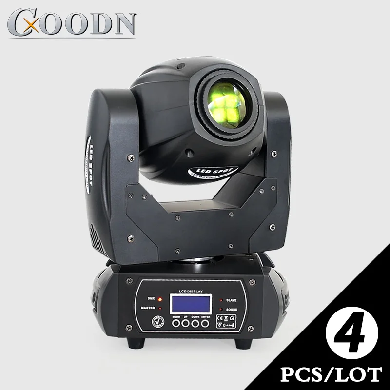 

60w Spot Led Moving Head Light 11 Gobos 9 Colors with Prism Sound Active DMX512 For Disco Party Wedding Party DJ Show Party