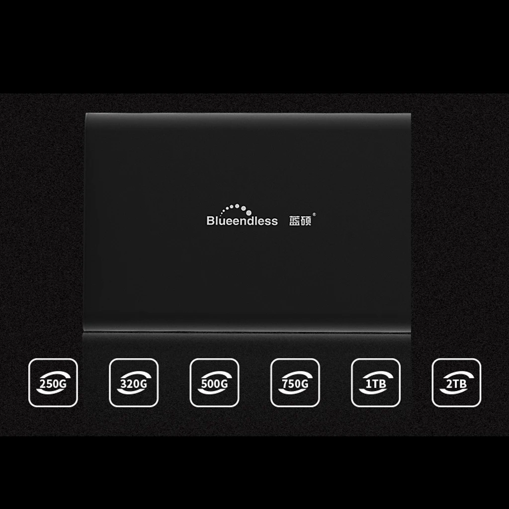 2.5' USB 3.0 High Speed Mobile Hard Drive HDD 5400RPM 8MB Cache 160GB/ 250GB/ 320GB/ 500GB/1TB/2TB External Hard Disk Drive