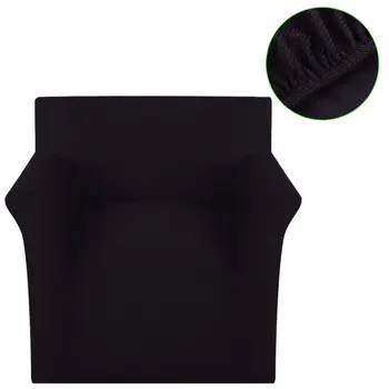 

Sofahusse stretch slipcover sofa cover brown polyester rib knit