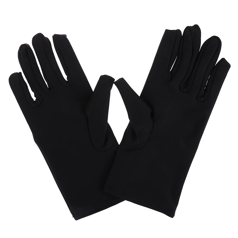 5Pairs Hot White Cotton Gloves Khan Cloth Quality Check Gloves Rituals SALE X9B5 