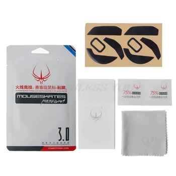 

2 2 Sets/Pack Original Hotline Games Competition Level Mouse Feet Mouse Skates Gildes for Razer Basilisk Mouse 0.6mm Thickness