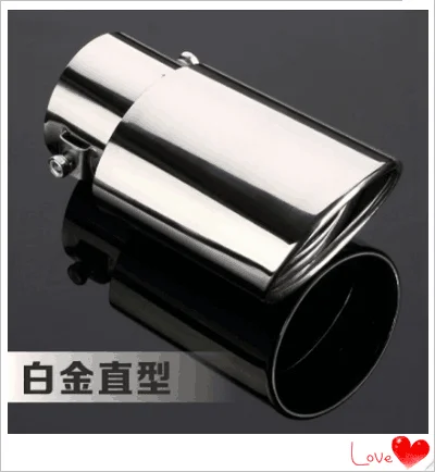 

Car Rear Exhaust Pipe Tail Muffler Tip Auto Exhaust System Tail Pipe Replacement for BMW E46 E39 E38 E90 E60 E36 F30 F30