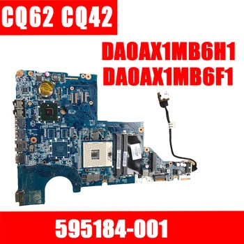 

595184-001 DA0AX1MB6H1 DA0AX1MB6F1 HM55 fit for CQ62 CQ42 G62 G42 G72 laptop motherboard Tested Free shipping