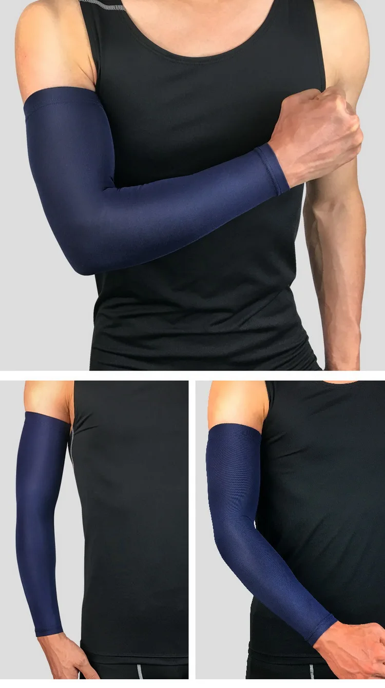 2 шт. супер эластичные баскетбольные рукава налокотник для волейбола дышащий лайкровый велосипедный костюм налокотники Поддержка компрессионная скобка
