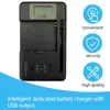 Universal Battery Charger LCD Indicator Screen For Mobile Phone charger USB Port For many rechargeable lithium-ion batteries ► Photo 2/6