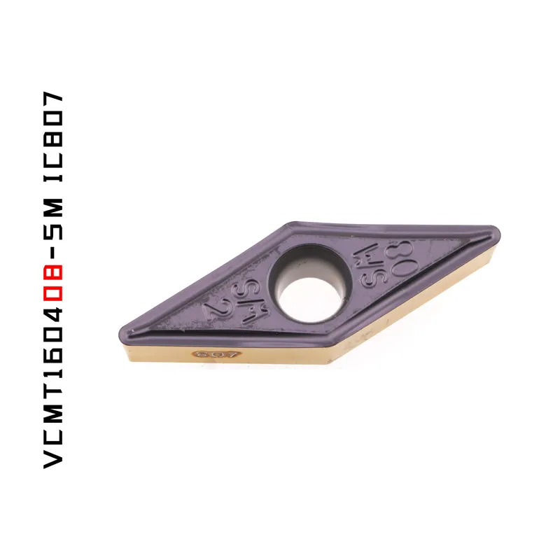 ISCAR VCMT160408-SM IC807 VCMT332-SM карбидная Вставка 10 шт./коробка вставка вставки ЧПУ