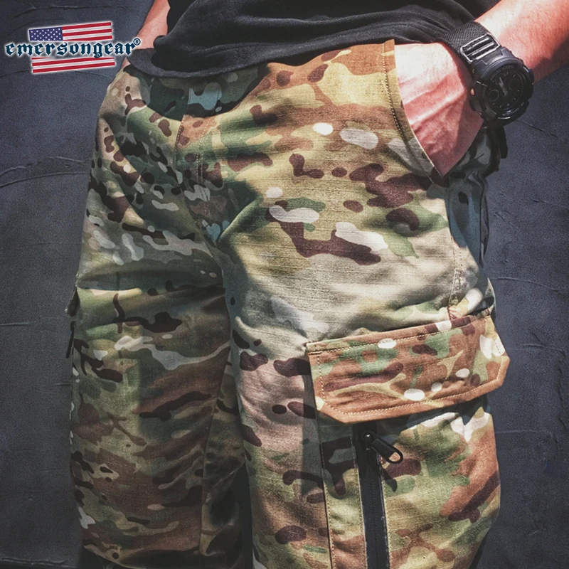 Emersongearメンズジョガーパンツcamoflageズボンファッション足首戦術パンツマルチカム屋外ハイキングパンツ黒ジップ 狩猟パンツ Aliexpress