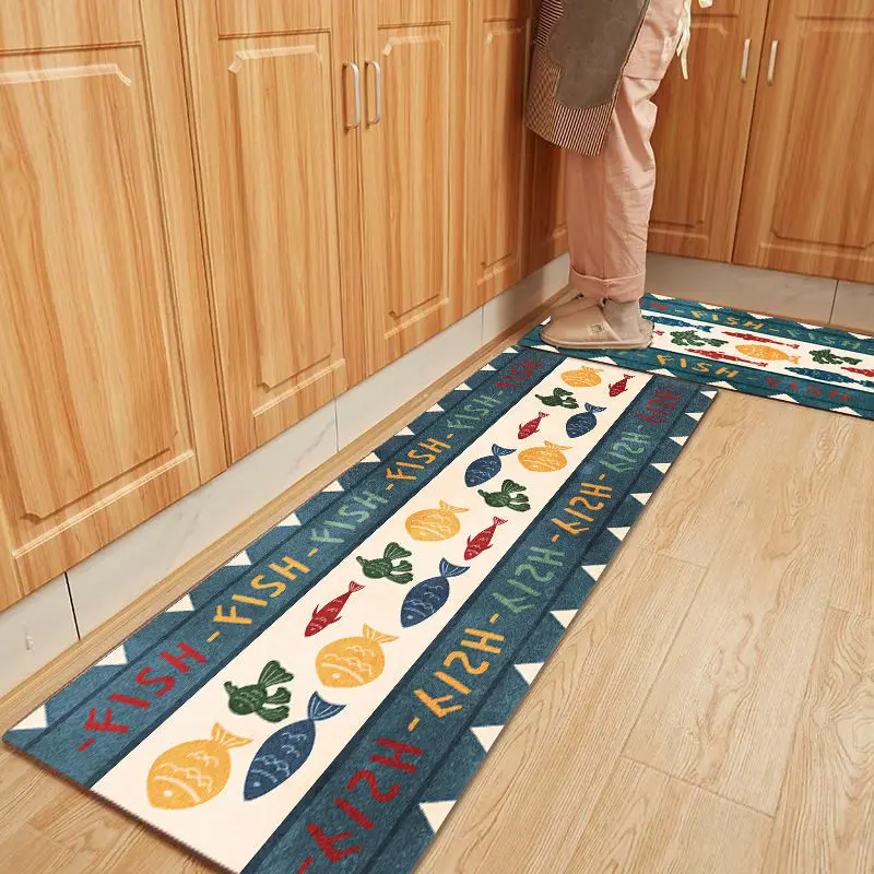 

Kitchen Mat Bath Carpet Floor Mat Home Entrance Doormat Tape Bedroom Living Room Floor Mats Modern Kitchen