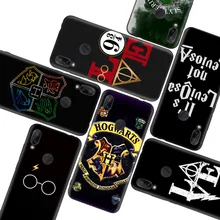 Черный чехол Potter Love для Xiao mi Red mi Note 8 7 7S 7A 6 S2 GO K20 Pro+ 6A mi 6X 5X A1 CC 9 8 мягкий чехол для телефона