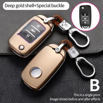 Carbon Fiber Car Smart Key Cover Case Fob For Changan CS75 EADO CS35 RAETON CS15 V3 V5 V7 2020 2021 Protect Shell Accessories - Carbon Fiber Car Smart Key Cover Case Fob For Changan CS75 EADO CS35 RAETON CS15