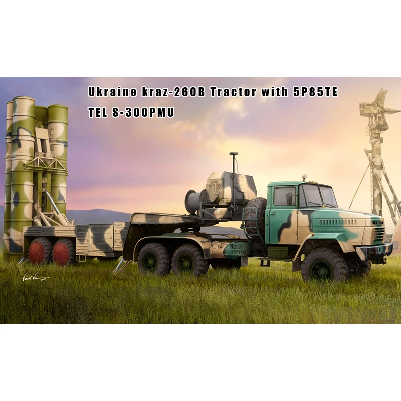1/35 Hobby Boss 85511 Ukraine трактор с 5 p85te TEL модель hobby для kraz 260B|Наборы сборки моделей| |