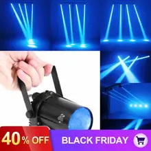 Мини 3 Вт синий светодиодный светильник для сцены, проектор для дискотеки, танцев, вечеринок, клубов, КТВ, DJ Бар, спин, лазерный сценический светильник, точечный светильник, точечный светильник