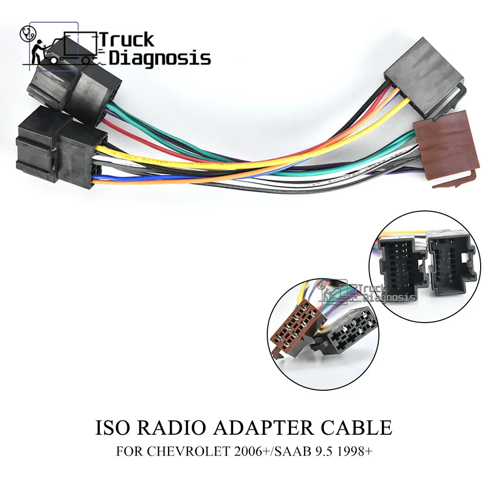 ISO standard HARNESS Radio Adapter for CHEVROLET 2006-2011 select models 12-006 | Автомобили и мотоциклы