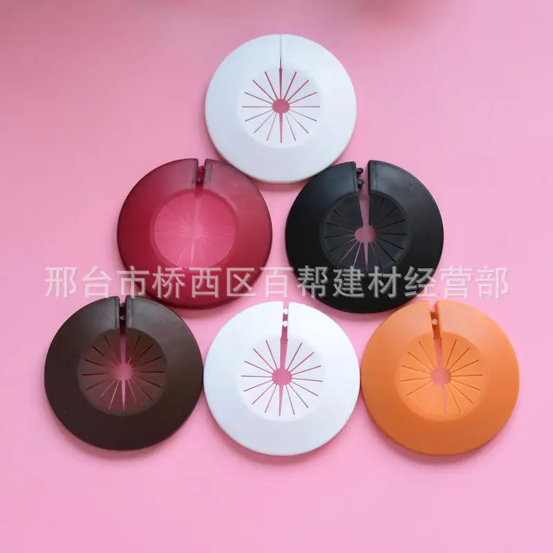 Производители Tmall Signature Pipe декоративная крышка зажим-на пластиковой крышке угловая труба нагревательная труба кран круг регулируемая Декорация
