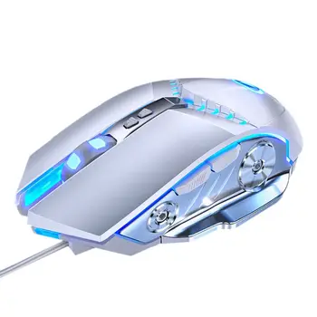 

Wired Gaming Mouse Adjustable 3200 DPI Mechanical Mice for Laptop Computer Gamer
