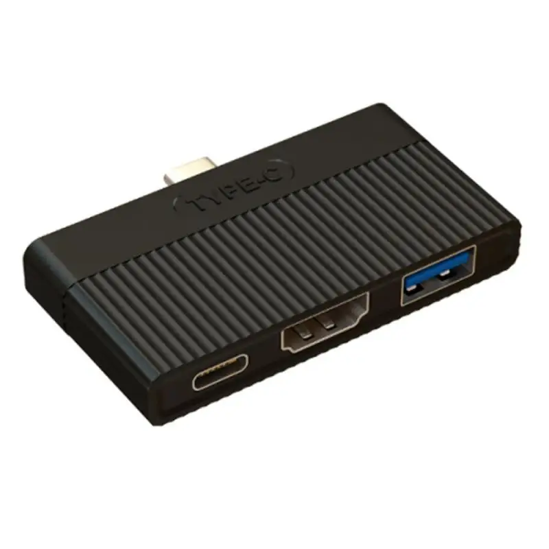 Новейший USB-C/тип-c к HDMI/USB3.0/тип-c PD зарядка 3 в 1 концентратор док-станция