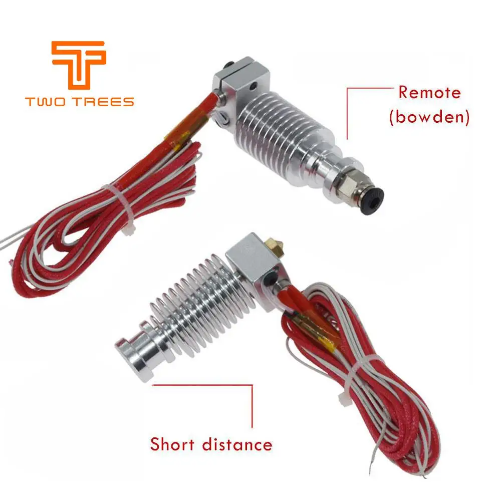 

3D Printer V6 remote extrusion head extruder Thermistors Cartridge Heater 1.75mm J-HEAD hotend for E3D extruder bowden