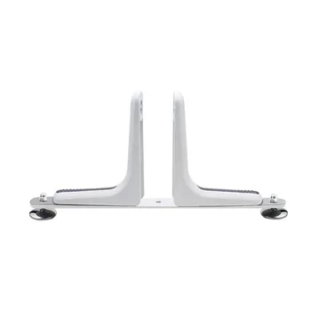 

Feet Privacy Screen Holder Movable Wheel Heavy Duty Modern Stable Partition Aluminum Alloy Hotel Easy Install Room Divider