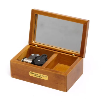 

My Neighbor Totoro Wind up Wood Music Box for Christmas Birthday Valentine's Day Musical Box for Gift