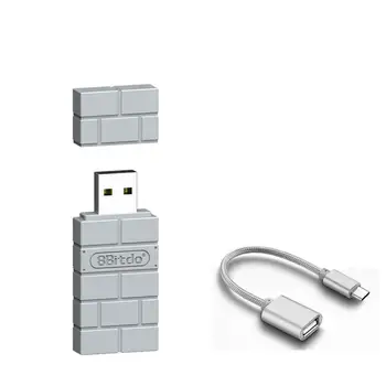 

Yfashion 8BitDo USB Bluetooth Gamepad Receiver Wireless for Mac Windows Raspberry Pi Switch Controller