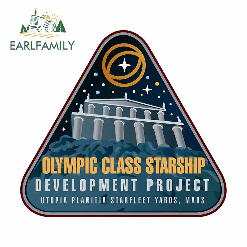 EARLFAMILY 13 см x 11 8 для Олимпийских Звездных кораблей Звездный путь сделай сам