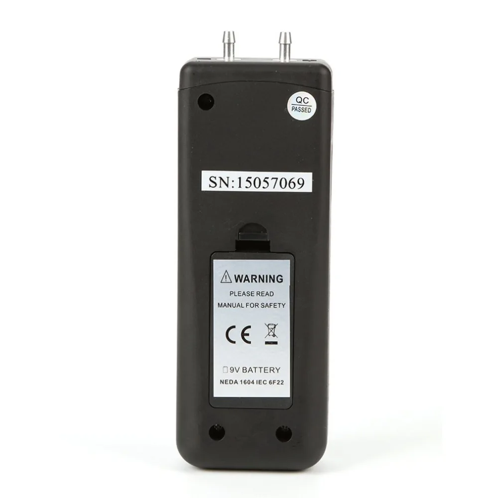 New Arrive TL-100 Digital Manometer Air Pressure Meter Handheld Pressure Gauges Handheld U-type Differential Pressure Meter