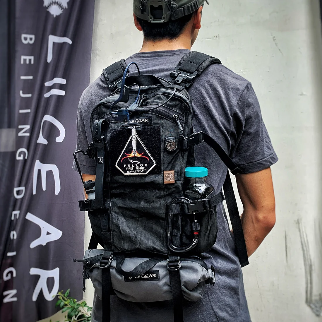 Lii Gear Mr Big 13L Quick Release Tactical Hunting Backpack Outdoor Traveling Hiking Shoulder Bag