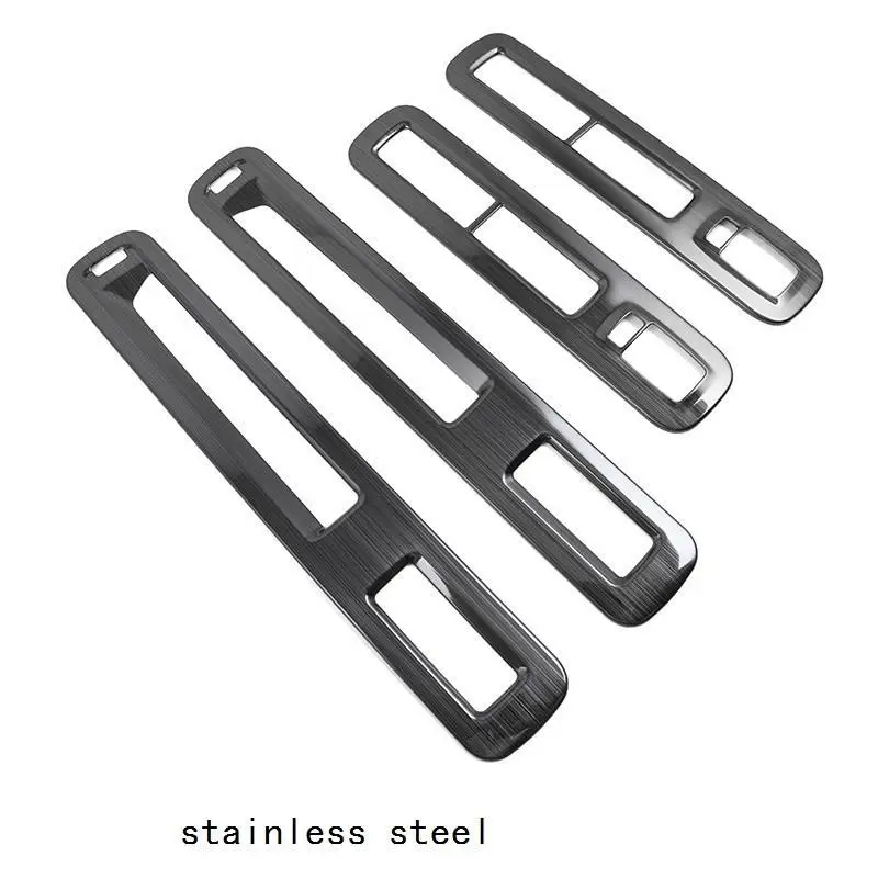 Декоративный хром модифицированный выход кондиционера аксессуары для интерьера части модификации 16 17 18 19 для Nissan Patrol Y62 - Название цвета: Number 3