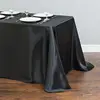 8 White Satin Table Cloth 140cmx250cm Rectangle Table Cover WholeSale Tableclothes For Wedding Event Party Hotel Decoration 2