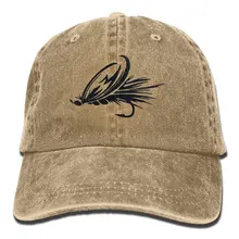 TSDFCFly Рыбалка унисекс бейсболка хлопок деним регулируемый, для спорта на открытом воздухе кепки для мужчин и женщин