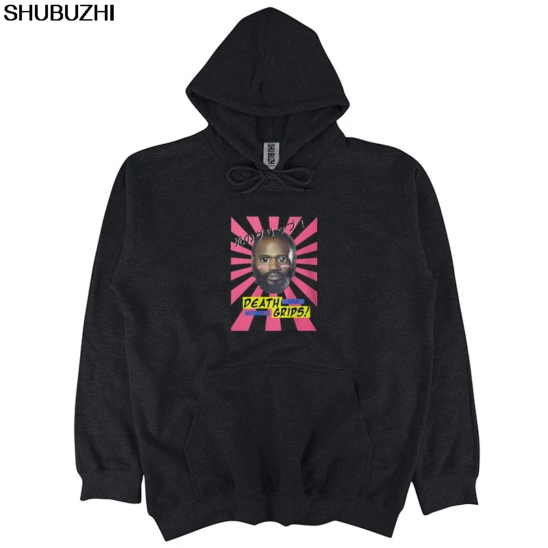 Design hoody long Sleeve Printing O-Neck Mens Death Grips No Love Desu Web Men's Black hoodies Shirt Clothing sbz1172 | Мужская