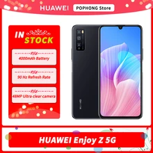 HUAWEI Enjoy Z 5G MobilePhone 6.5 inch 8GB 128GB MT6873 Octa Core Android 10 SA/NSA Dual band Fingerprint ID 4000mAh