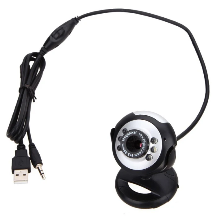 8,0 мега 30 м USB 6 светодиодный веб-камера Веб-камера ноутбук с камерой компьютер с микрофоном NC99