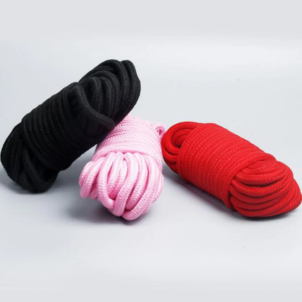 Durable 10m Adult Sex Play Restraints Straps Soft Cotton Belt Couple Cosplay Bondage Gear SM Product for Couple