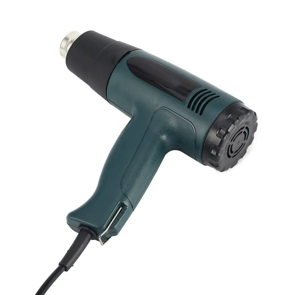 Hot Air Gun Thermostatic Plastic Welding Torch 1600W Electric Heat Gun Soldering Rework DIY Tool Heat Gun Hot Air Blower