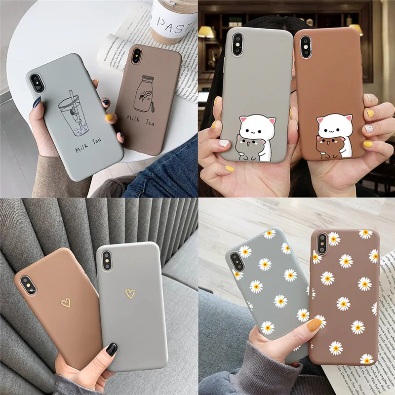 Soft TPU Phone Case For iPhone 13 12 Pro mini XS Max XR 7 8 6 6S Plus SE 2 Cactus Flower Cover For iPhone 11 Pro Shell Fundas iphone 12 mini  case