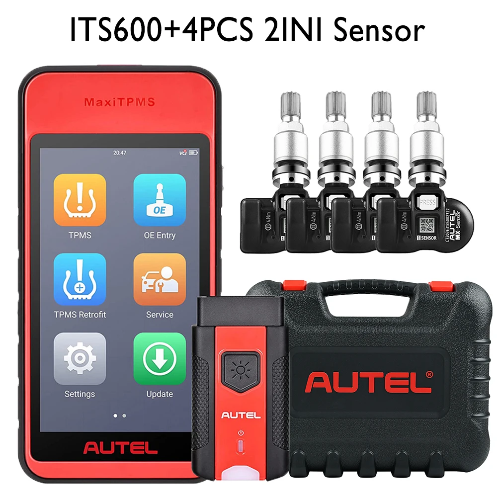 Autel MaxiTPMS ITS600E TPMS Diagnostic Tool 2022 Newest TPMS All System Diagnosis Scanner With AutoVIN, Oil Reset, EPB, BMS, SAS car battery charger price Code Readers & Scanning Tools