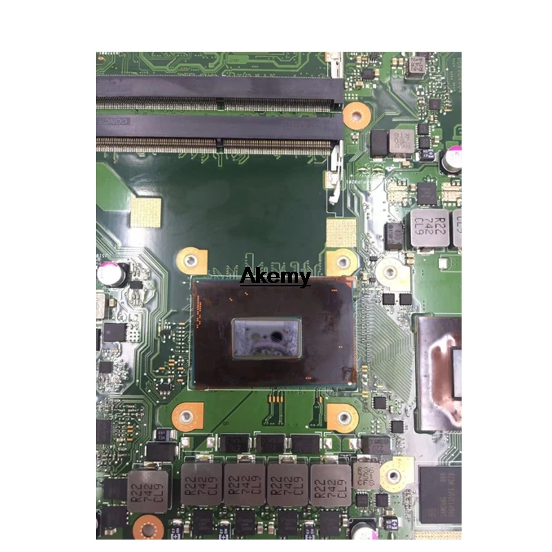 Для ASUS VivoBook Pro 15 N580G N580GD NX580G NX580GD материнская плата для ноутбука Mianboard с/GTX1050/4 GB I7-8750HQ
