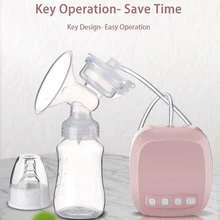 

Real Electric Breast Pumps Powerful Nipple Suction Baby Milk Bottle USB Electric Breast Pump