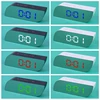 New digital mirror clock led alarm