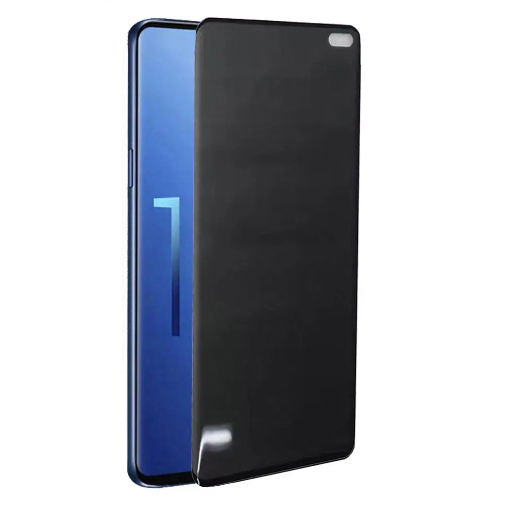 Для samsung Galaxy S10/S10+ защита для полного экрана анти-видеть закаленное стекло надежное Закаленное стекло протектор экрана S30