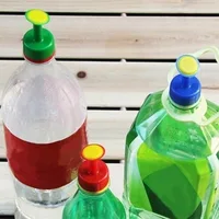 Gardening Plant Watering Attachment Spray-head Soft Drink Bottle Water Can Top Waterers Seedling Irrigation Equipment 3