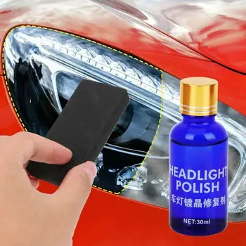 

Window Repair 30ml Auto Car Headlight Lens Coating Repair Liquid Scratches Oxidation Polish Cleaning Tool Kit Car Wash Repair