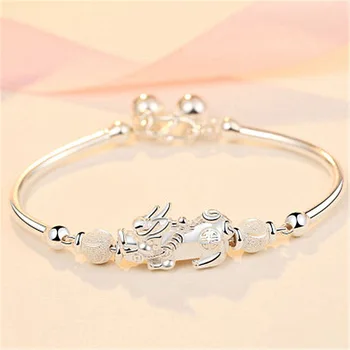 

Fashion Jewelry Sterling Silver 925 Pulceras y Brazaletes Mujer Bangles Charm Bracelets for Women Bracelet Clasp