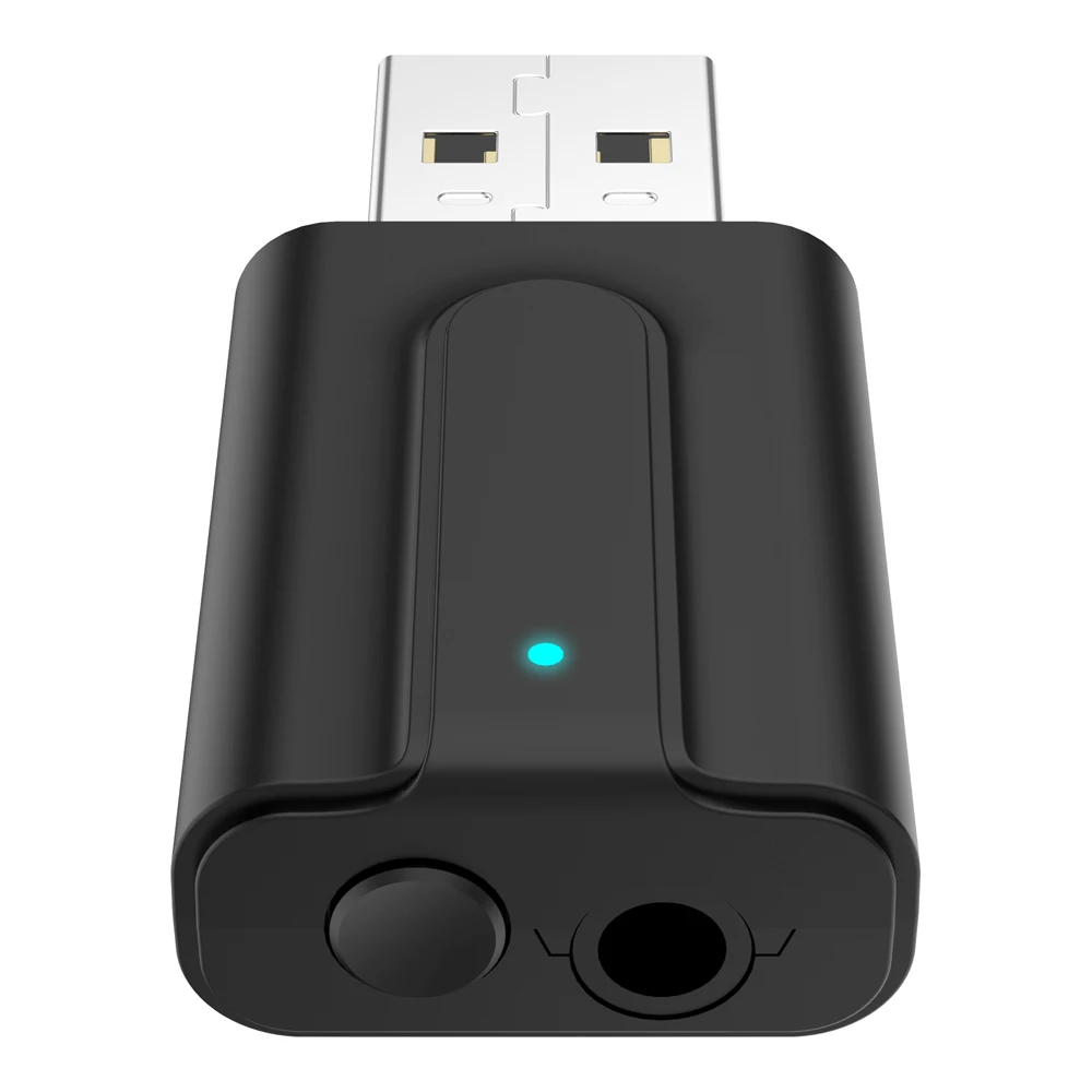 Мини Bluetooth 5,0 USB передатчик приемник 2 в 1 беспроводной аудио музыка стерео адаптер ключ приемники для ТВ динамик наушники